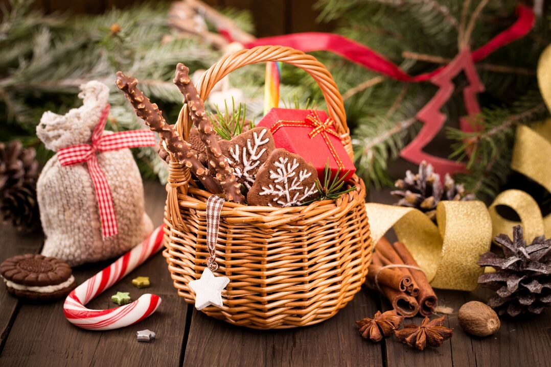 Como montar uma cesta de natal para vender ou sortear?