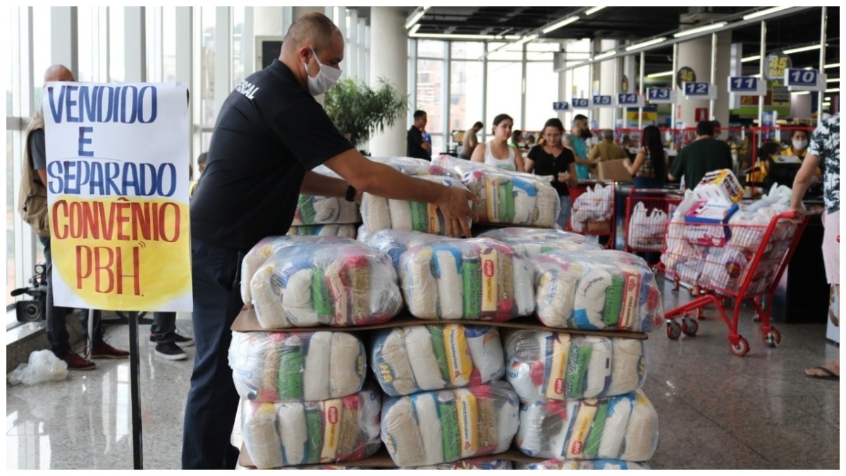 PBH prorroga distribuição de cestas básicas até dezembro